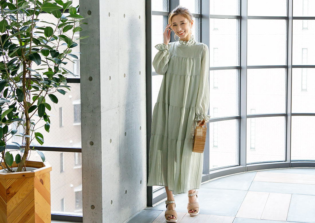 21春ワンピースのトレンドコーデをいち早くお届け 神戸レタス Au Pay マーケット店