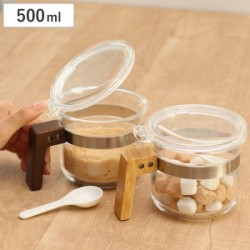 保存容器 500ml パウダーポット バンブー