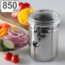 保存容器 850ml ステンレス キャニスター Ｍ SALUS