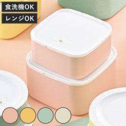 保存容器 さっと洗える保存容器 角 2個セット