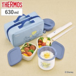 サーモス 保温弁当箱 630ml ミッキーマウス ミニーマウス