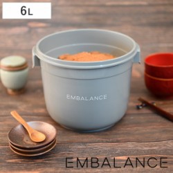 EMBALANCE 6L フードコンテナ 丸型