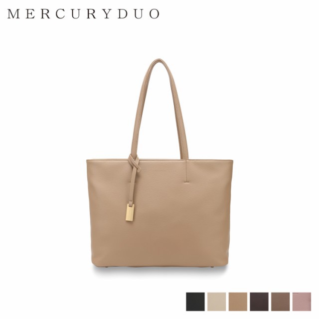 }[L[fI MERCURYDUO g[gobO fB[X 傫 t@Xi[t A4 TOTE BAG ubN AC{[ x[W  MER-90310B