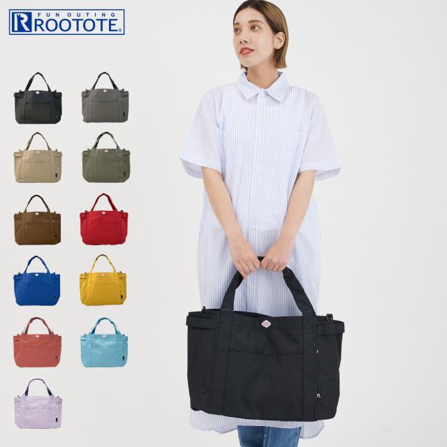 ROOTOTE ���[�g�[�g �g�[�g�o�b�O �o�b�O �}�U�[�Y�o�b�O �V�����_�[ ���f�B�[�X �傫�� �΂߂��� SN.�~�f�B�A���|�P�b�c�D 3157