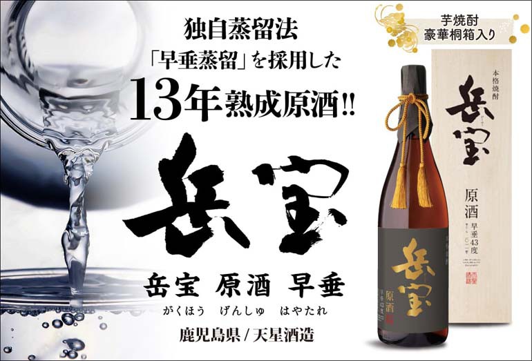 芋焼酎 岳宝 早垂原酒