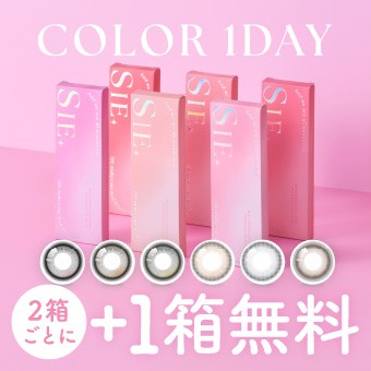 SIE. COLOR 1DAY 2ƂɁ{1