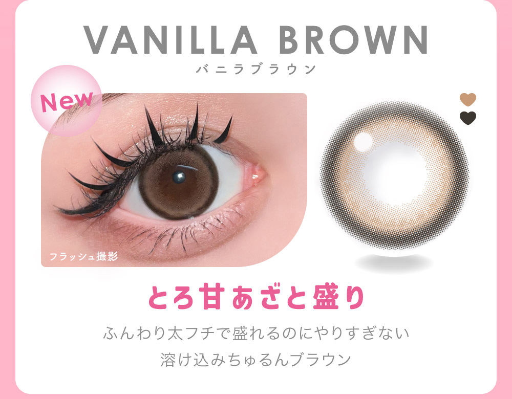 VANILLA BROWN �o�j���u���E�� �Ƃ�Â����Ɛ���