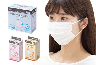 不織布マスク120枚