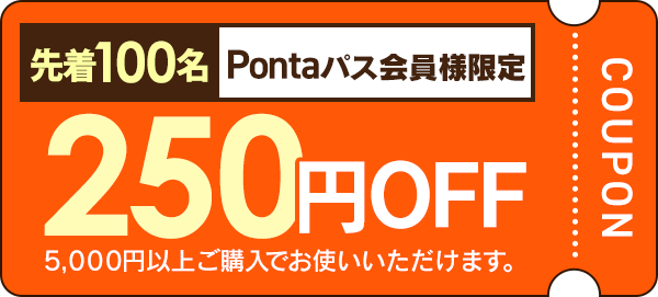 250�~OFF�N�[�|��