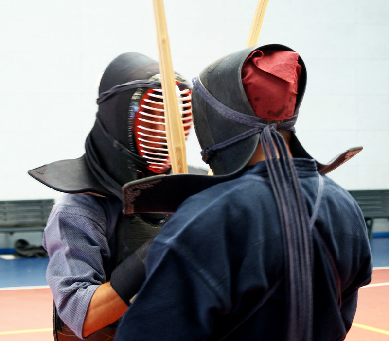剣道の試合の写真