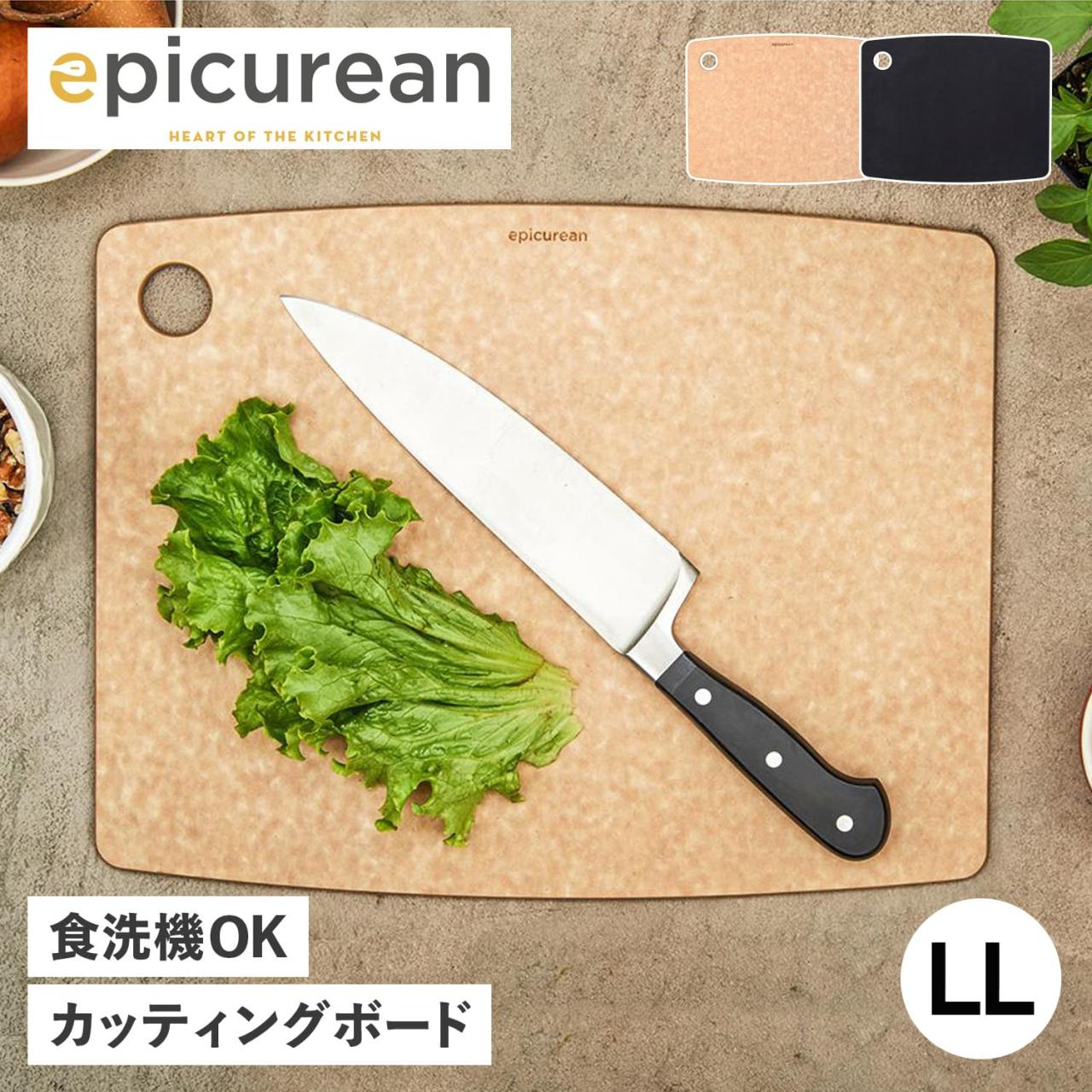 �G�s�L�����A�� epicurean �J�b�e�B���O�{�[�h LL �܂Ȕ� �ؐ� �H��@�Ή� CUTTING BOARD 001-1813