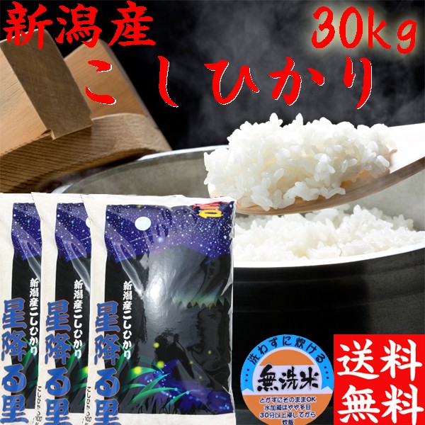 米 玄米30キロ 送料無料 令和6年 新潟産 コシヒカリ 玄米 30kg 米 玄米30キロ 送料無料 令和6年 新潟産 コシヒカリ 玄米 30kg