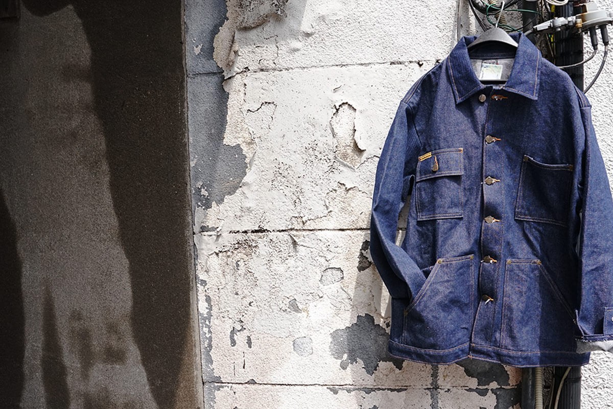 囚人達のハンドメイド PRISON BLUES DENIM YARD COAT - カバーオール