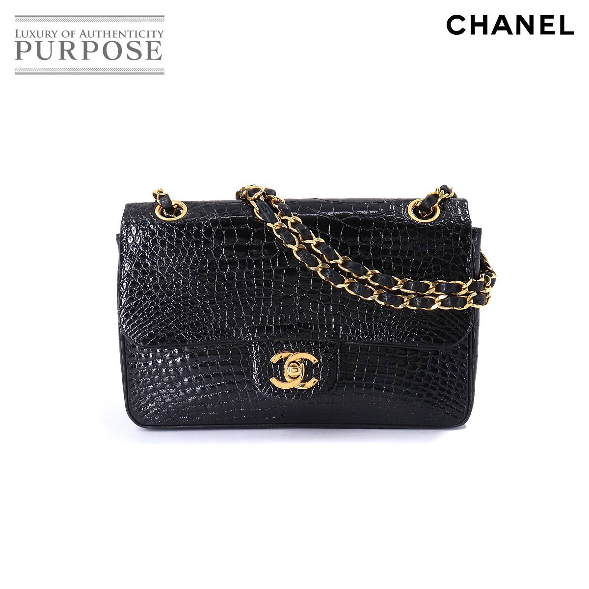 Vl CHANEL NR_C `F[ V_[ obO U[ ubN S[h  Be[W RR}[N Chain Shoulder Bag yÁz