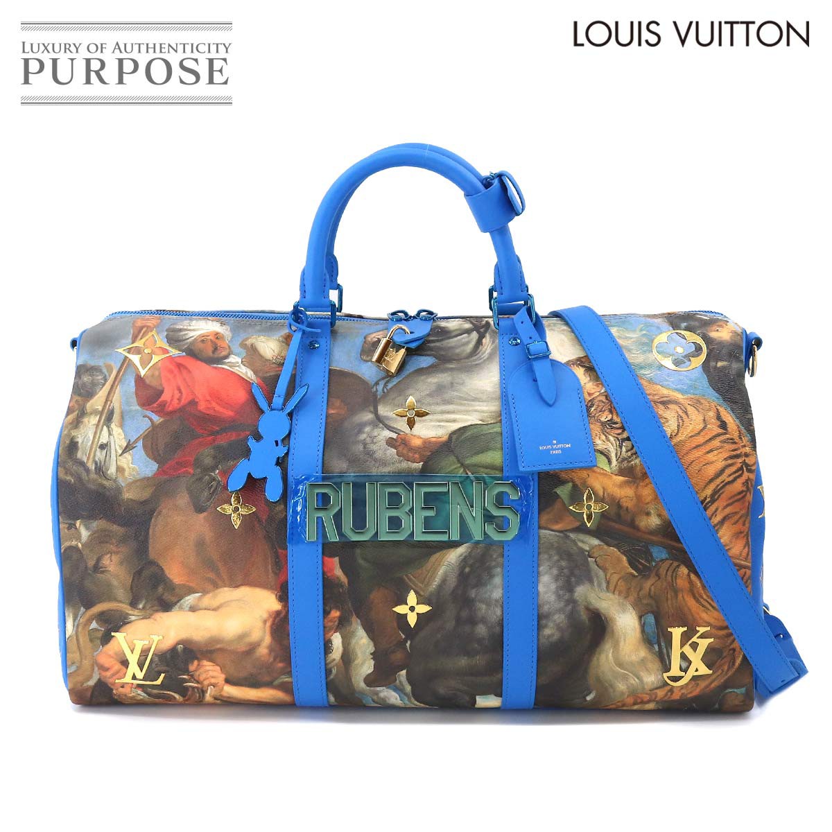 ygp Wiz C Bg LOUIS VUITTON }X^[Y [xX L[| ohG[ 50 2way {Xg V_[ obO u[ M43344 Keepall Bandouliere yÁz