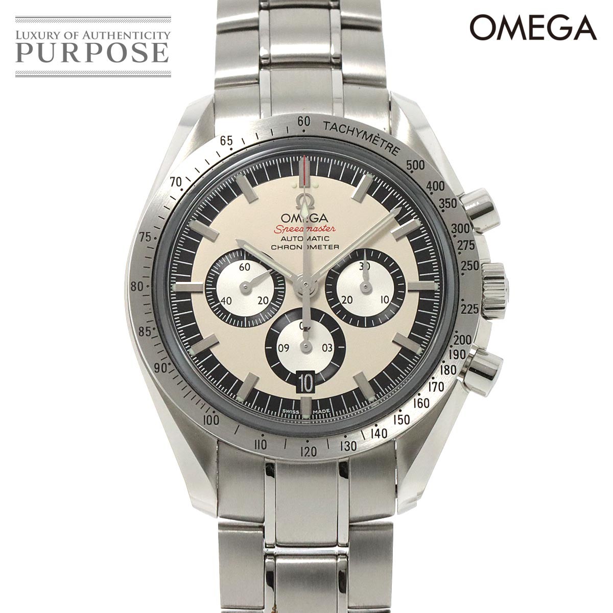 IK OMEGA Xs[h}X^[ V[}bn WFhRNV 3506 31 NmOt Y rv Vo[ fCg  Speedmaster yÁz