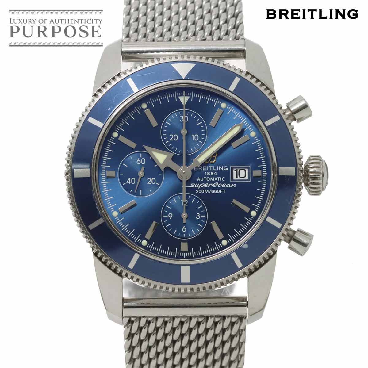 uCgO BREITLING X[p[I[V NmOt A13320 Y rv fCg u[ I[g}  EHb` Superocean yÁz