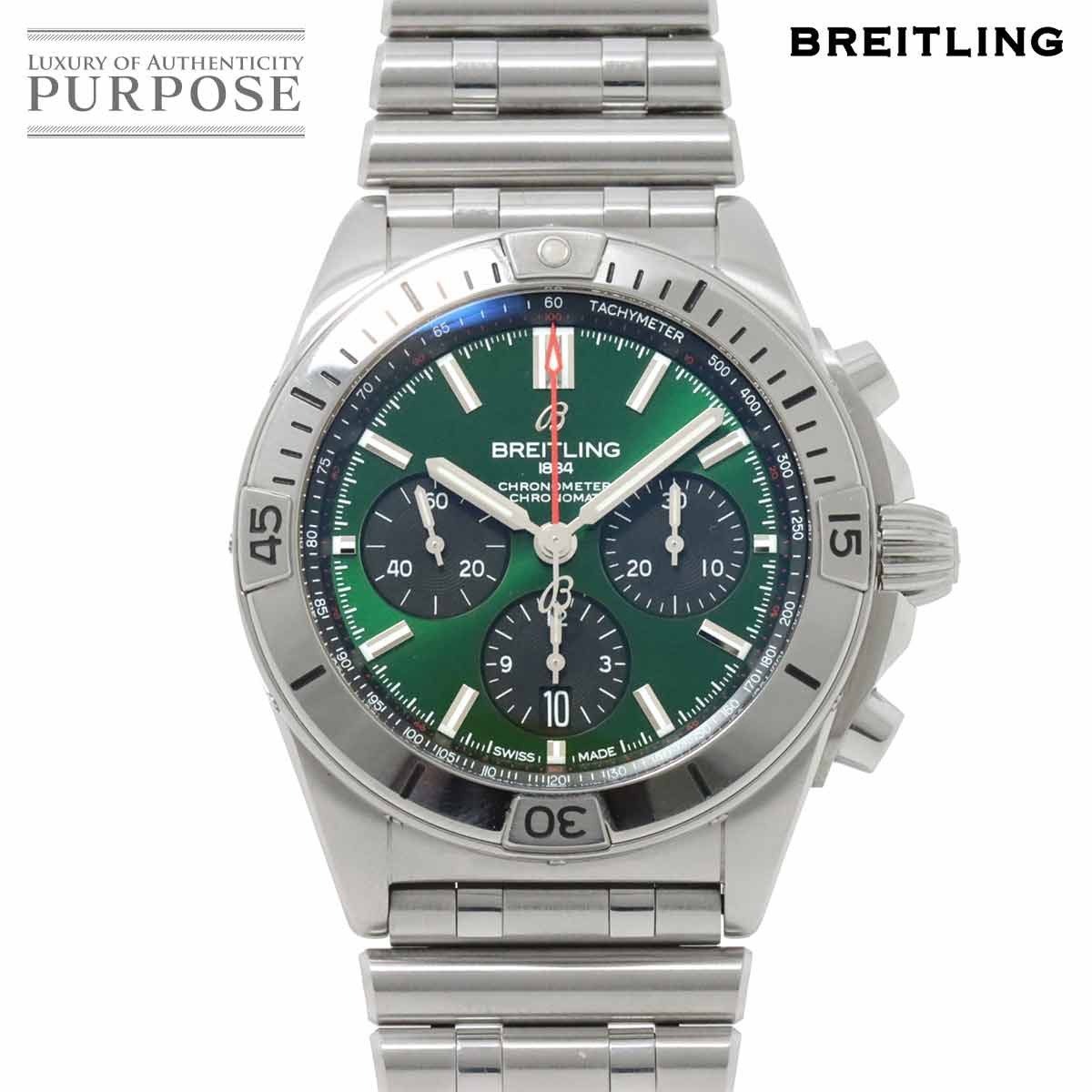 uCgO BREITLING Nm}bg B01 42 xg[ NmOt AB0134 Y rv fCg O[ XPg  Chronomat yÁz