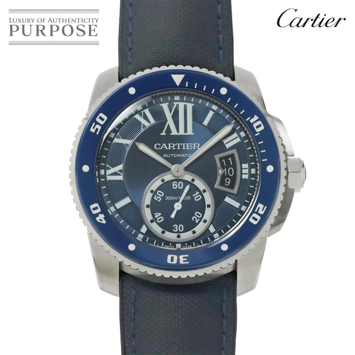 JeBG Cartier Ju hD JeBG _Co[ WSCA0010 Y rv fCg u[  Calibre de Cartier Diver yÁz