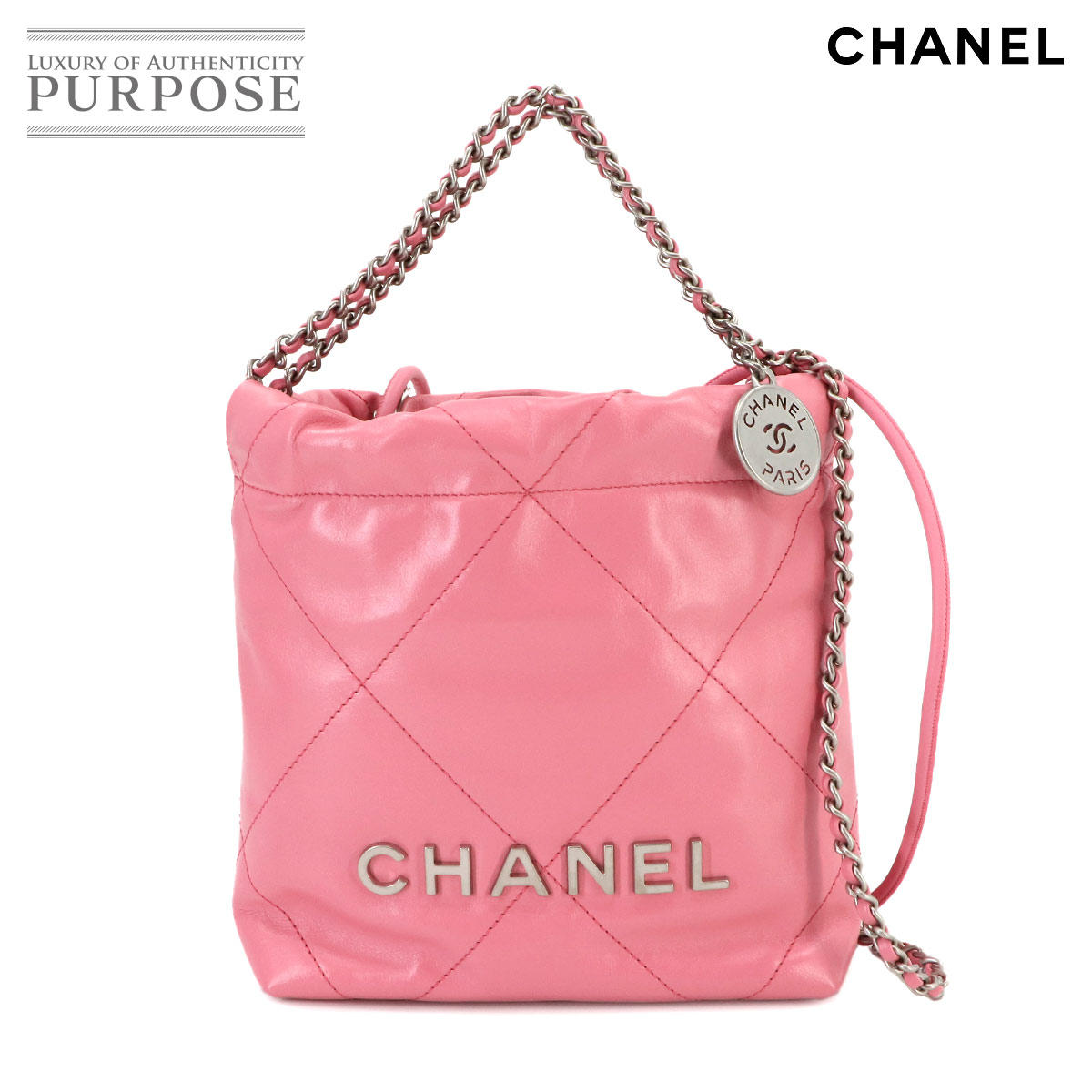 ygp Wiz Vl CHANEL 22 ~j 2way `F[ nh V_[ obO U[ sN AS3980 CHANEL 22 Mini Bag yÁz