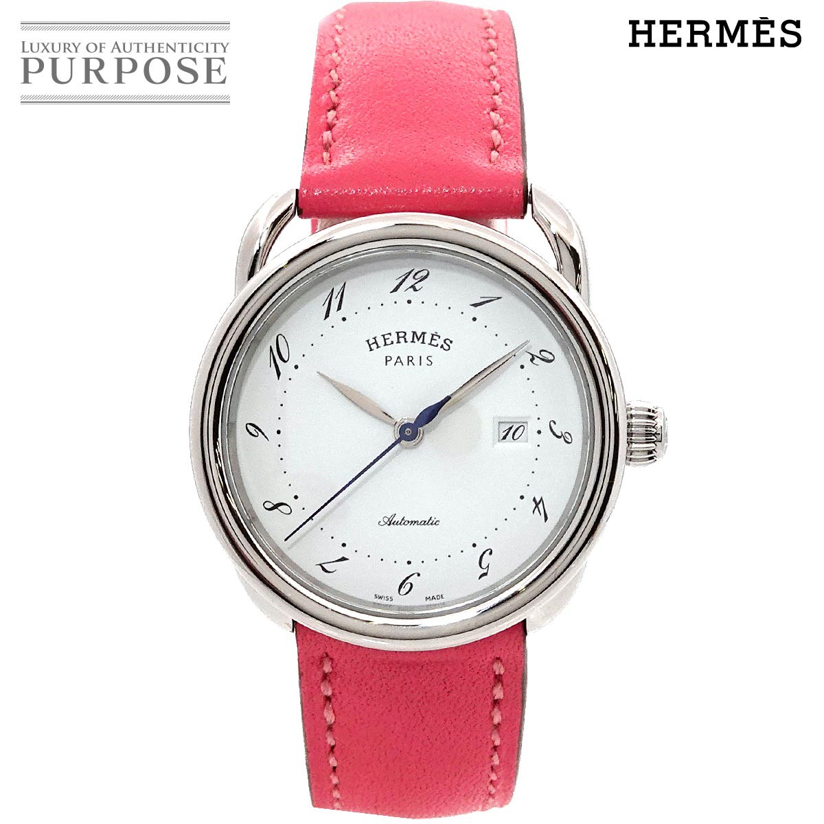 GX HERMES A\[ AR6 410 fB[X rv zCg I[g}  EHb` Arceau yÁz
