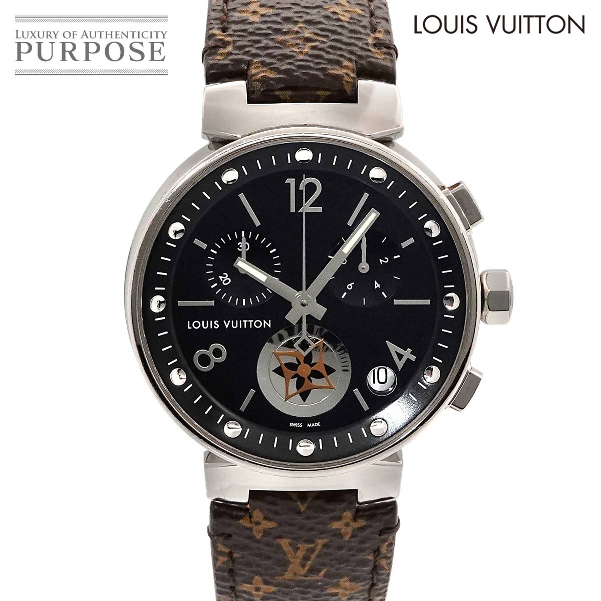 C Bg LOUIS VUITTON ^u[ [X^[GM Q8D11 Y rv NmOt fCg ubN NH[c EHb` Tambour yÁz