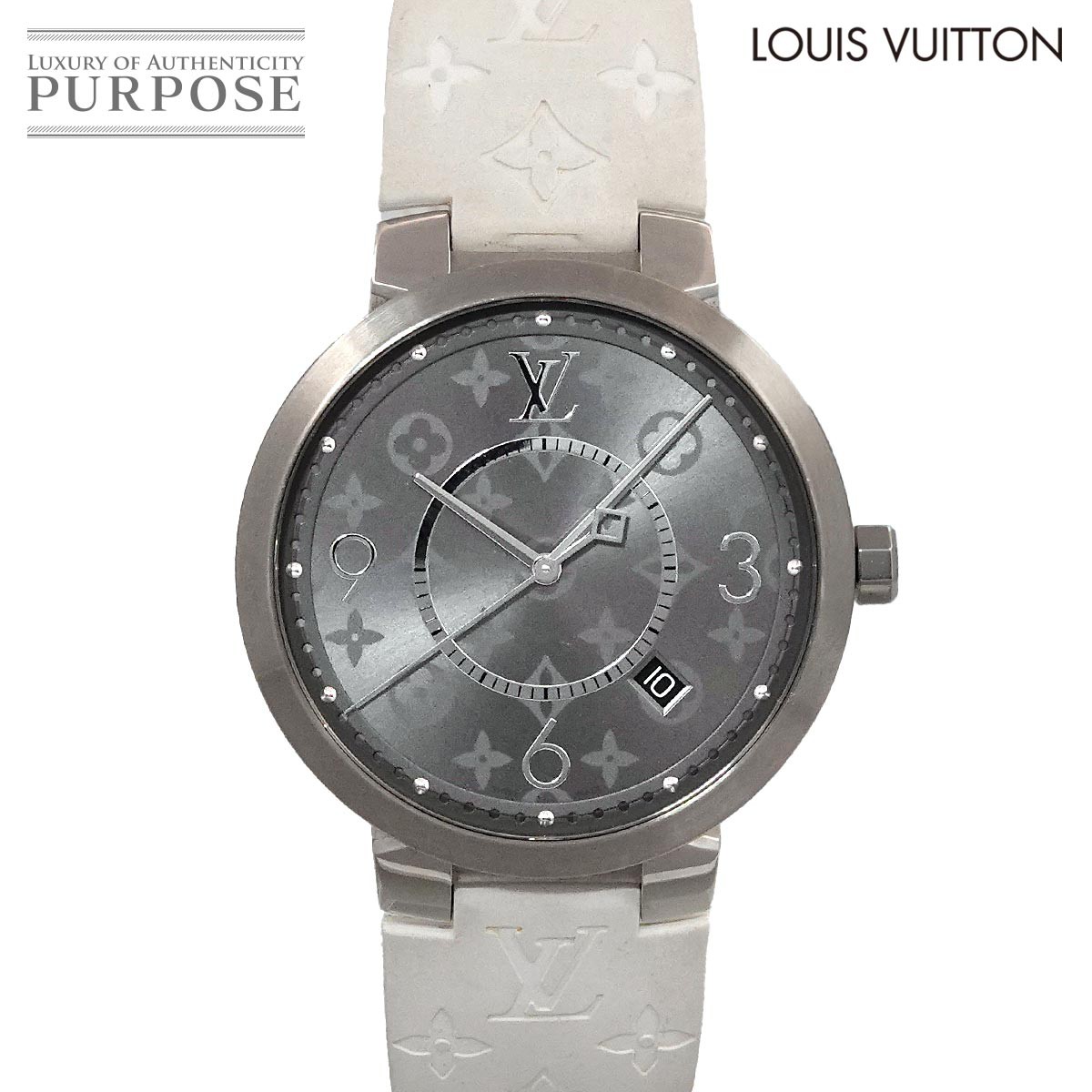 C Bg LOUIS VUITTON ^u[ X GNvX mO Q1DM0 Y rv O[ NH[c Tambour yÁz