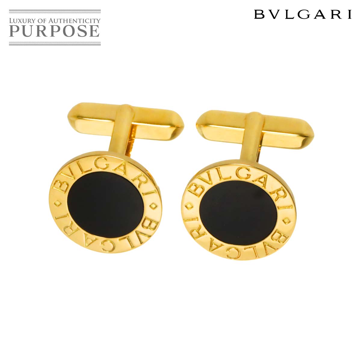 yVilz uK BVLGAI _uS IjLX JtX K18 YG CG[S[h 750 CufflinksyÁz