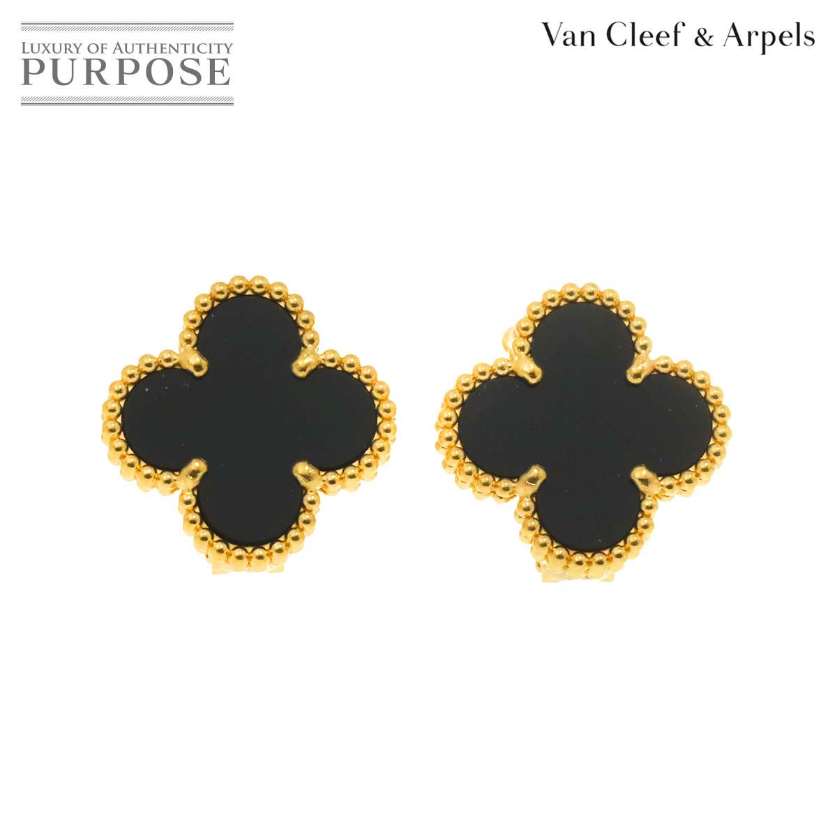 yVilz @N[t & A[y Van Cleef & Arpels Be[W Anu sAX IjLX K18 YG 750 Vintage AlhambrayؖtzyÁz