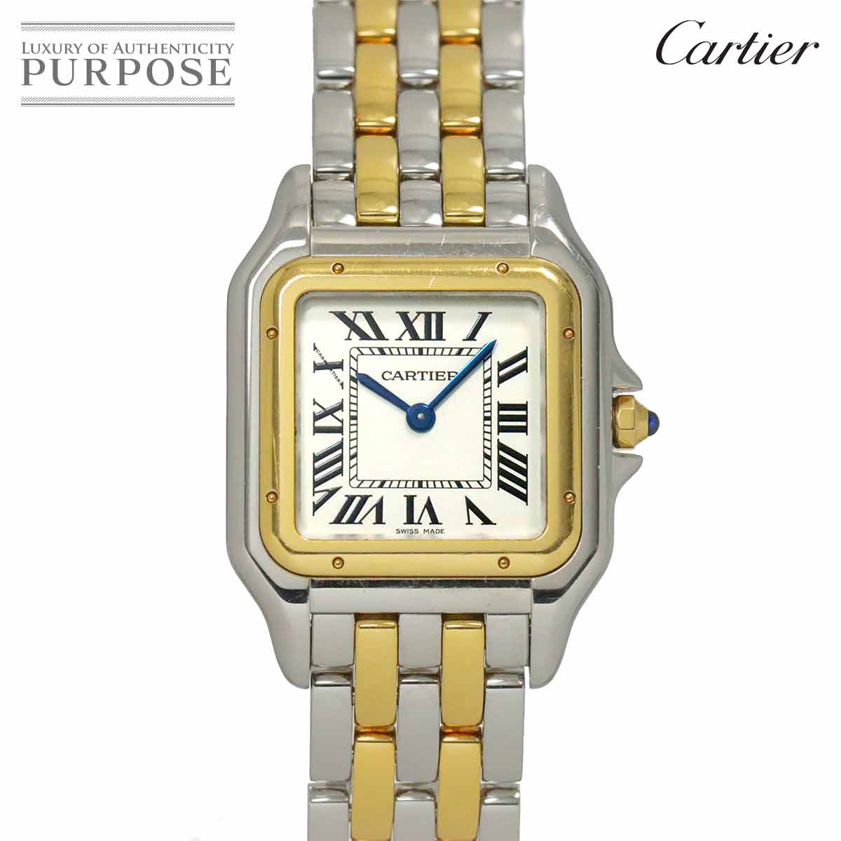 JeBG Cartier pe[ hD JeBG Rr W2PN0007 fB[X rv K18YG Vo[ NH[c EHb` Panthere de Cartier yÁz