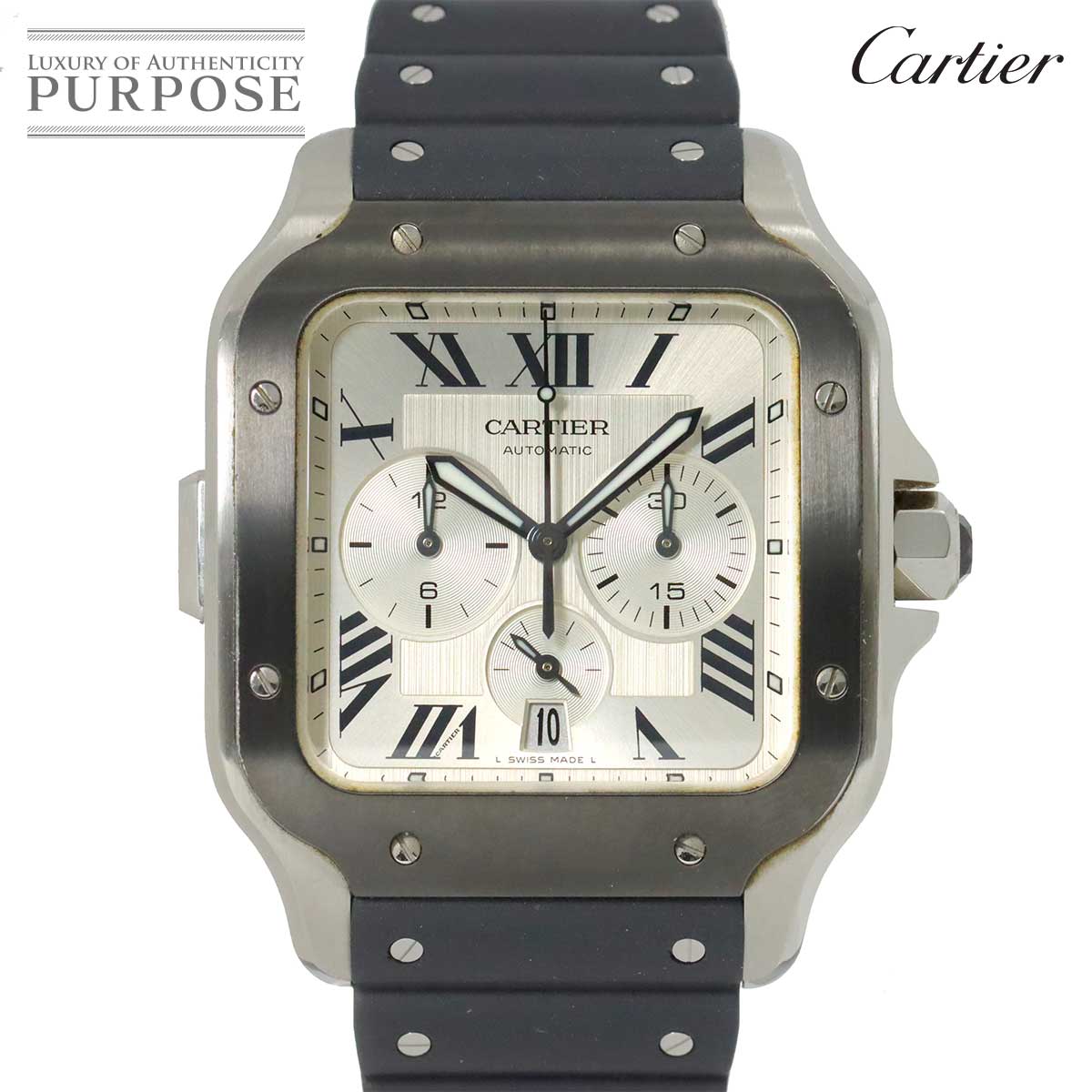 JeBG Cartier TgXhDJeBG NmOt XL WSSA0017 Y rv fCg Vo[ I[g}  EHb` Santos De Cartier yÁz