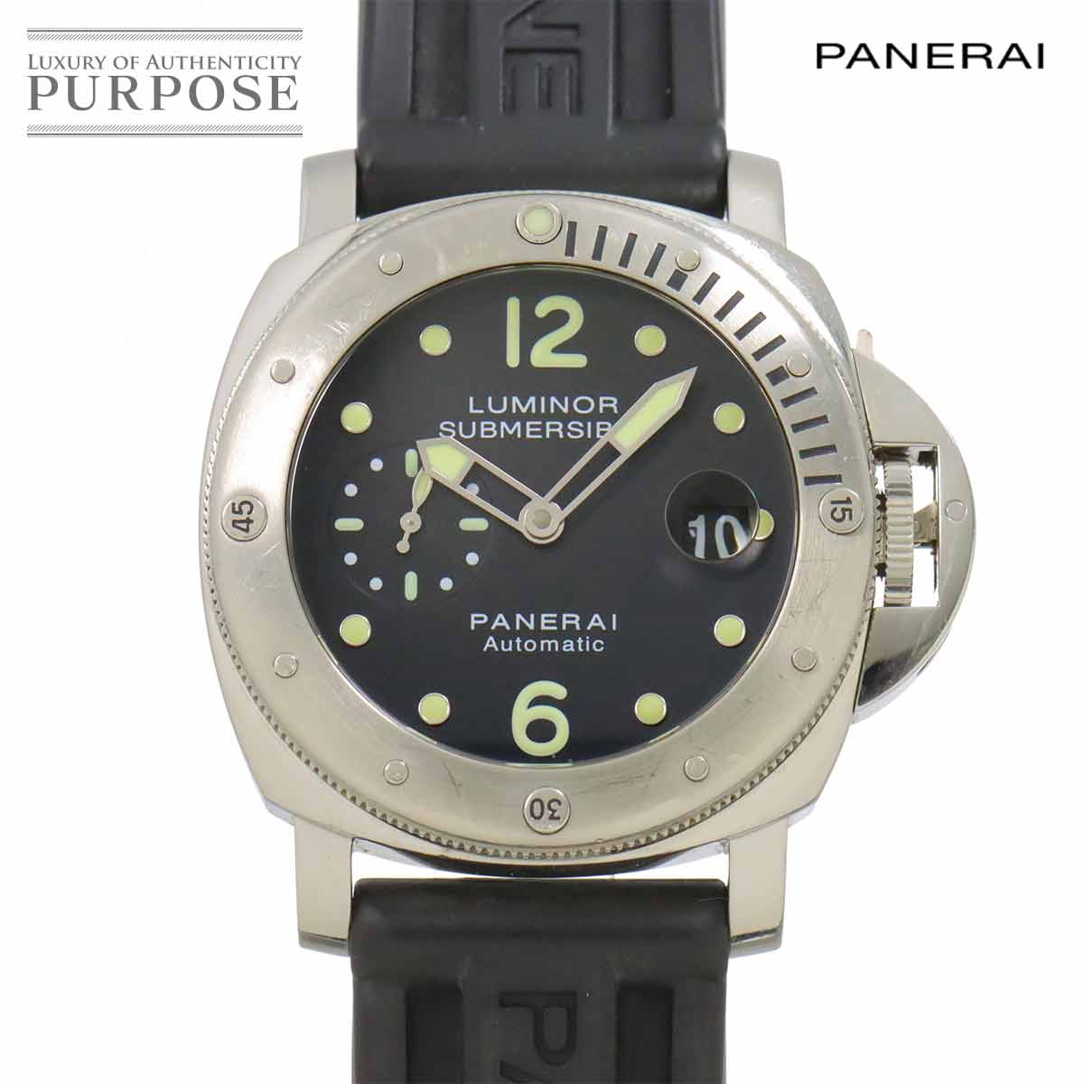 plC PANERAI ~m[ Tu}[Vu 44mm PAM00024 Y rv fCg X[ZRh EHb` Luminor yÁz