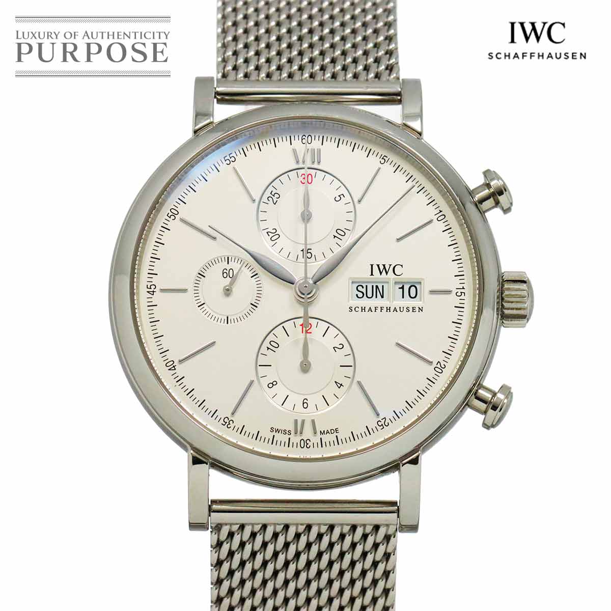 IWC |[gtBm IW391028 NmOt Y rv fCfCg Vo[ I[g}  C^[iVi EHb` Jpj[ Portofino yÁz