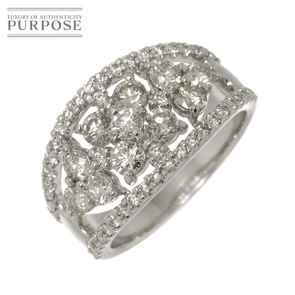 yVidグz O 18 _C 2.00ct Pt v`i w yӕʏtz Diamond RingyÁz
