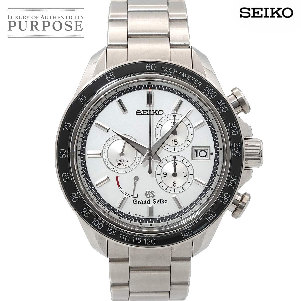 �Z�C�R�[ SEIKO �O�����h�Z�C�R�[ �X�v�����O�h���C�u �N���m�O���t SBGB001 �}�X�^�[�V���b�v���� �����Y �r���v 9R84 0AA0 �p���[���U�[�u �f�C�g �V���o�[ �������� Spring Drive �y���Áz