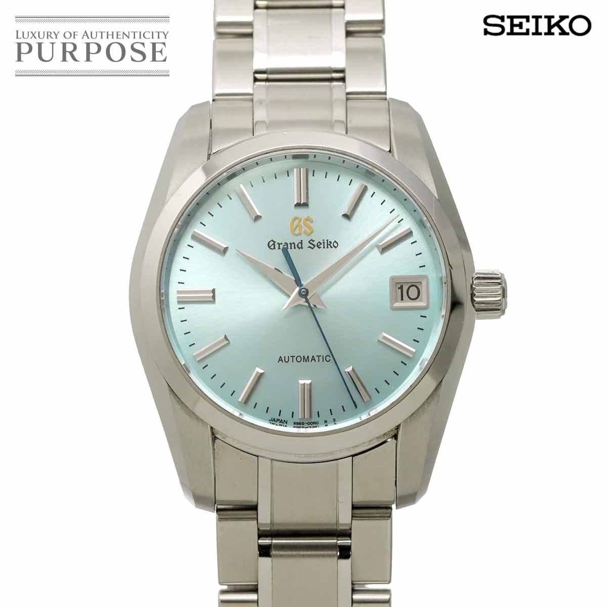 グランドセイコー GRAND SEIKO ヘリテージコレクション 25周年記念モデル SBGR325 メンズ 腕時計 9S65-00W0 デイト ブルー 自動巻き ウォッチ Heritage Collection 【中古】