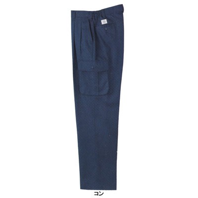 ジーベック 3196 ツータックラットズボン エコサマーツイル ポリエステル65％・綿35％ 帯電防止作業服JIS T8118適合商品