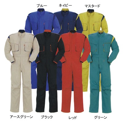 DON 990 ツナギ服 ツイル（中国製） ポリエステル65％・コットン35％ ストレッチ