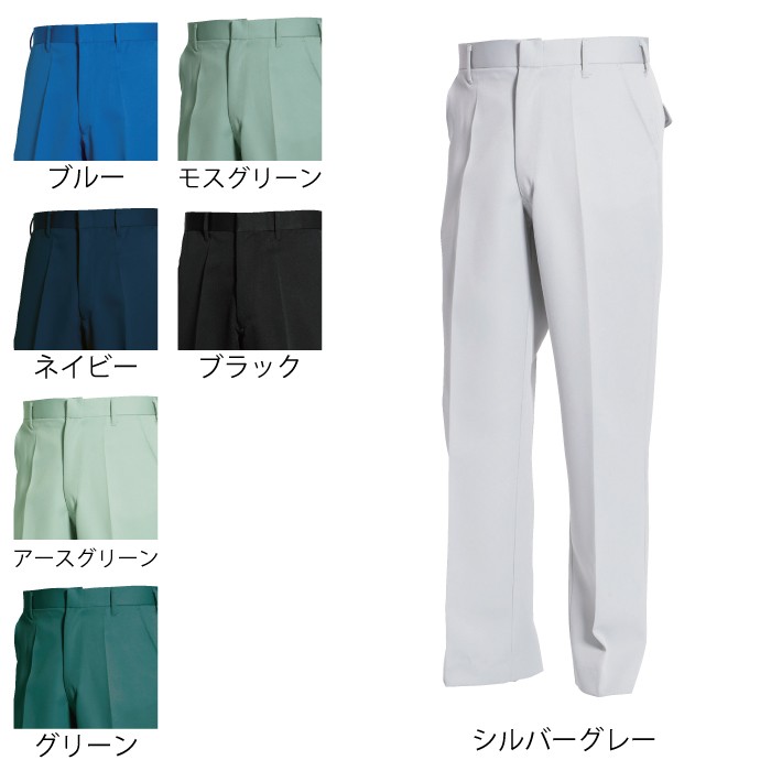 藤和 TS DESIGN 7211 ノータックスラックス ストレッチツイル（導電繊維混入） ポリエステル100％ ストレッチ 帯電防止 形態安定性