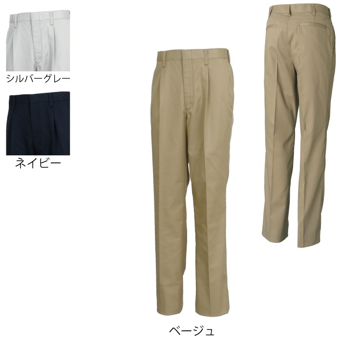 藤和 TS DESIGN 1511 スラックス ストレッチツイル（導電繊維混入） ポリエステル65％・綿35％ ストレッチ 帯電防止 形態安定性 スマートシルエット