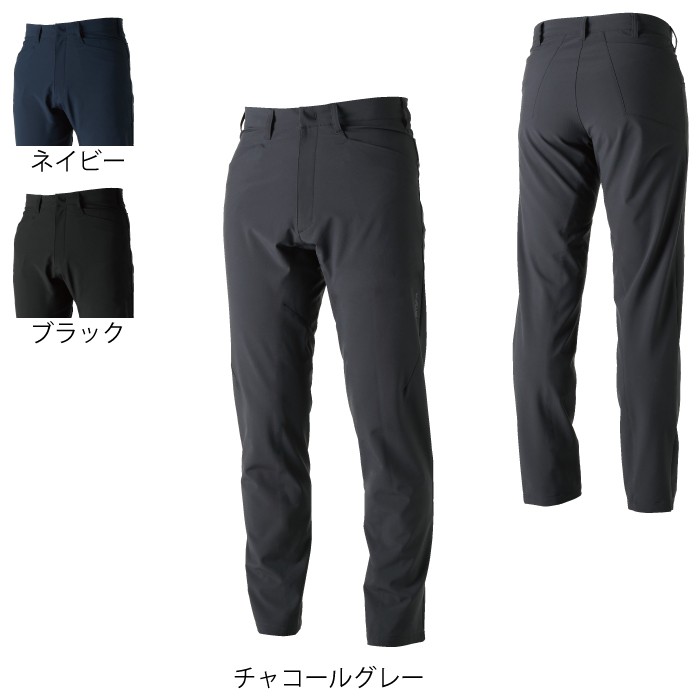 藤和 TS DESIGN 9212 TSTEXオールウェザーメンズパンツ S～LL TS TEXストレッチミニリップ ポリエステル88％・ポリウレタン12％ 軽量 ストレッチ 撥水加工 防風 透湿