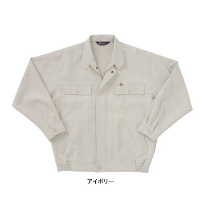 サンエス WA3800(BC3800) 長袖ブルゾン 二重織り裏綿 ポリエステル90％・綿10％・複合繊維（ポリエステル）1％ ストレッチ 帯電防止素材 裏綿 形態安定