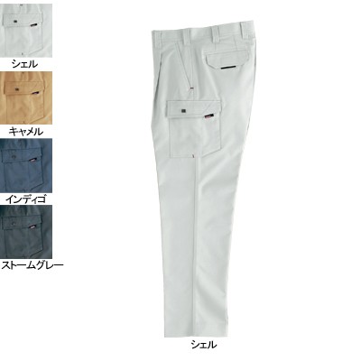 バートル 8052 ワンタックカーゴパンツ ヴィンテージソフトツイル 制電ケア設計 ポリエステル75％・綿25％
