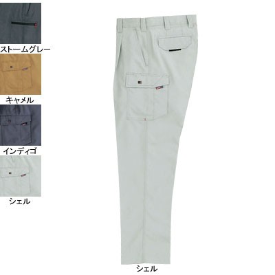 バートル 8066 ワンタックカーゴパンツ ヴィンテージライトチノ 制電ケア設計 ポリエステル70％・綿30％