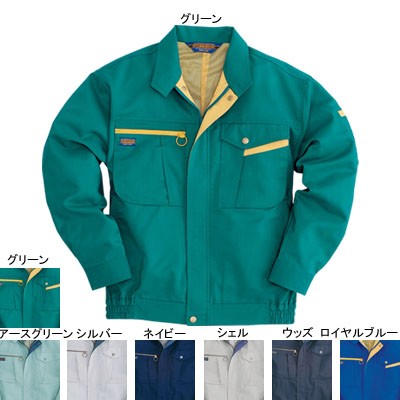 バートル 9021 長袖ブルゾン 中空ストレッチトロ ストレッチ 制電ケア設計 ポリエステル85％・綿15％