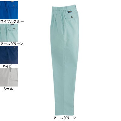 バートル 9029 女子ツータックパンツ 中空ストレッチトロ ストレッチ 制電ケア設計 ポリエステル85％・綿15％