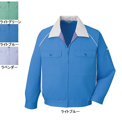 自重堂 42800 エコ製品制電ブルゾン エコペットマルチギャバ（ポリエステル100％） リサイクル素材55％使用 ストレッチ 帯電防止JIS T8118適合商品 エコ