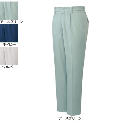 自重堂 80901 まるごとストレッチワンタックパンツ フリーアクション交織ツイル（ポリエステル75％・綿25％） ストレッチ伸び率約12％ 帯電防止素材使用
