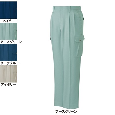 自重堂 40902 ストレッチツータックカーゴパンツ 裏綿ツイル（ポリエステル93％・綿7％）（表／ポリエステル100％、裏／ポリエステル65％・綿35％） ストレッチ 帯電防止素材使用