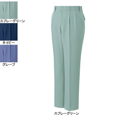 自重堂 40401 ストレッチツータックパンツ ダイヤリッチツイル（ポリエステル100％） ストレッチ 帯電防止素材使用